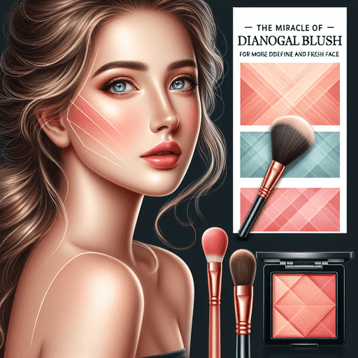 Keajaiban Blush Diagonal untuk Wajah Lebih Terdefinisi dan Segar