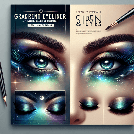 Kombinasi Gradient Eyeliner dan Siren Eyes: Solusi Makeup untuk Acara Malam